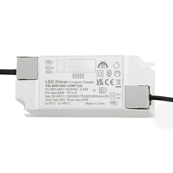 SIGOR Netzteil DIP Powerline Panel CC 40W 500/620/750/900/1000mA