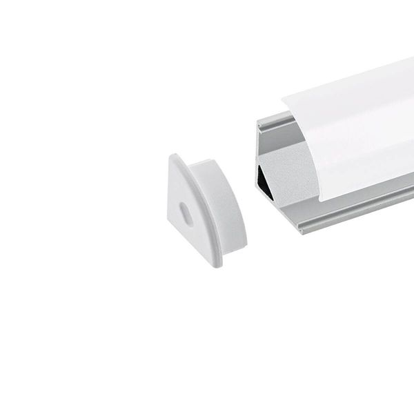 SIGOR Endkappe rund mit Loch für 9821101/9821201