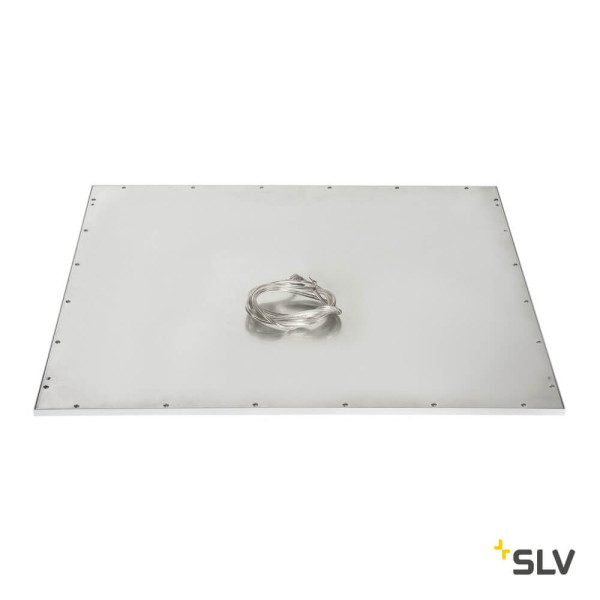 SLV 1000270 LED PANEL 600x600 LED Deckeneinbauleuchte weiß 4000K + SLV LED Netzteil