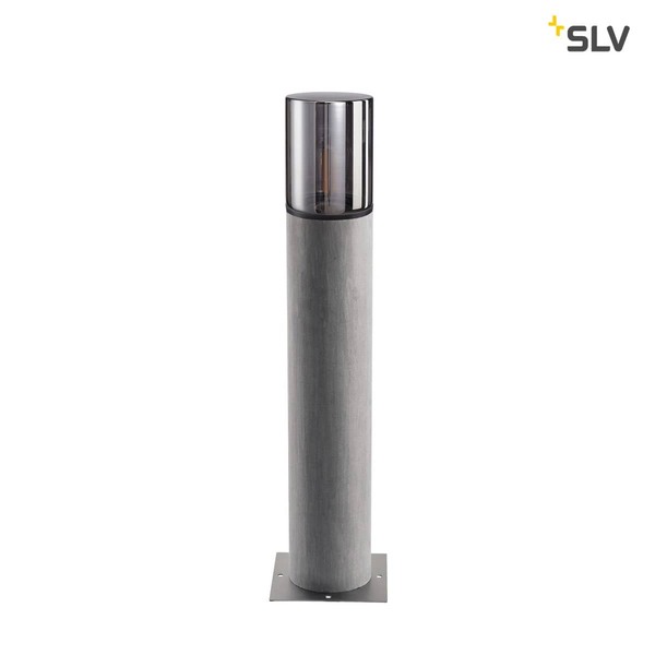 SLV 1000666 LISENNE POLE 70 E27 grau IP54