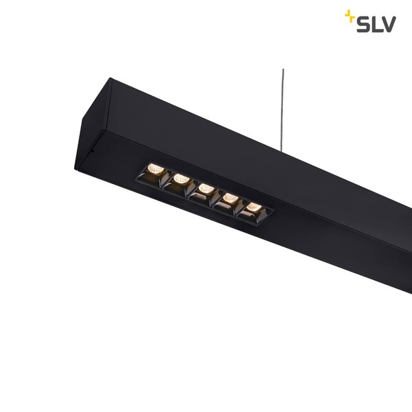 SLV 1000930 Q-LINE PD LED Indoor Pendelleuchte 2m BAP schwarz 3000K
