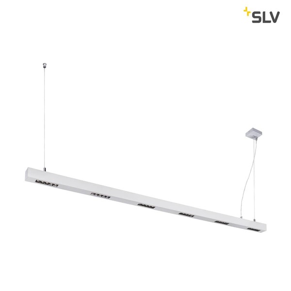 SLV 1000931 Q-LINE PD LED Indoor Pendelleuchte 2m BAP silber 3000K