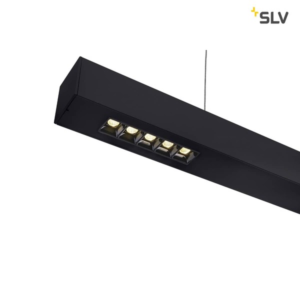 SLV 1000933 Q-LINE PD LED Indoor Pendelleuchte 1m BAP schwarz 4000K
