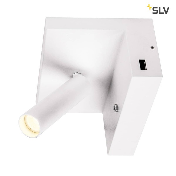 SLV 1002140 KARPO Bedside LED Indoor Wandaufbauleuchte weiß 3000K