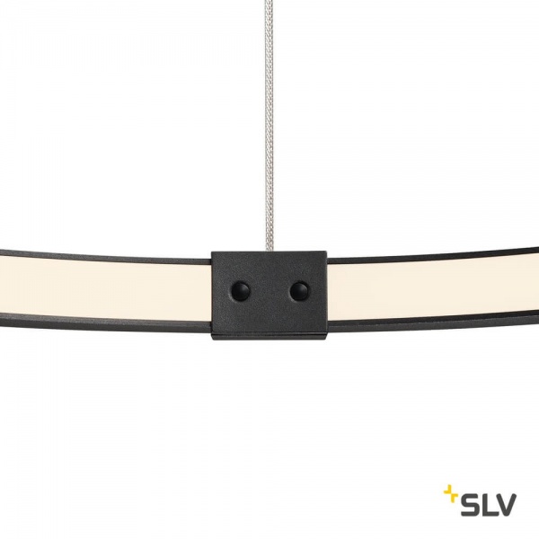 SLV 1002911 ONE 80 DALI LED Pendelleuchte schwarz