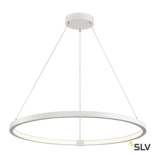 SLV 1002912 ONE 80 DALI LED Pendelleuchte weiß