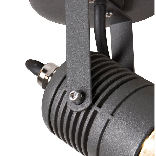 SLV 1004649 LED SPOT SP, Outdoor LED Wandleuchte anthrazit 3000K IP55