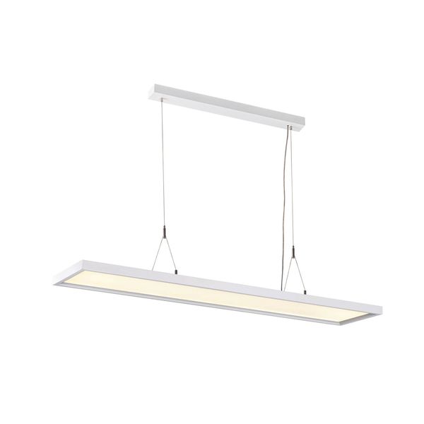 SLV 1005396 WORKLIGHT, Pendelleuchte weiß 57W 4000K 80°