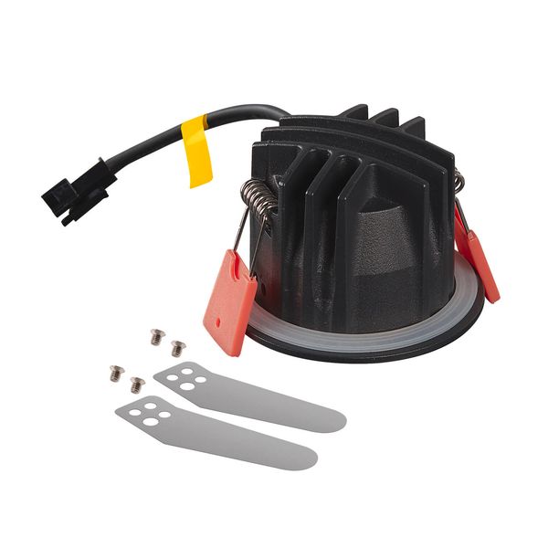 SLV 1005523 NUMINOS XS, Deckeneinbauleuchte schwarz 3000K 55° IP20/IP44