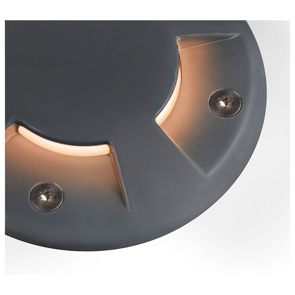 SLV 1006176 SMALL PLOT, Abdeckung 4 Slots anthrazit