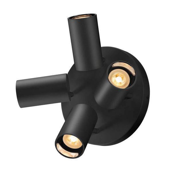 SLV 1006429 ASTO TUBE, Deckenaufbauleuchte, zylindrisch 4-fach schwarz