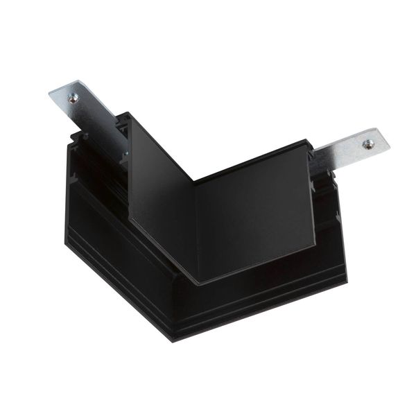 SLV 1006581 L-Verbinder, 48V TRACK, für Aufbauschiene tief, links, schwarz