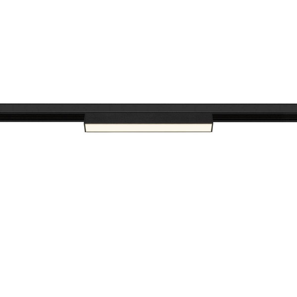 SLV IN-LINE 22, 48V Spot, opal, DALI, schwarz, 7.3W, 680lm, 4000K, CRI90, 95° 1006619