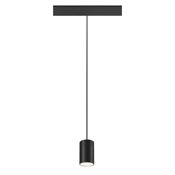 SLV NUMINOS XS, 48V Pendelleuchte, Pendellänge 150cm, 4000K, 55°, DALI 2, matt schwarz / matt weiß 1006802