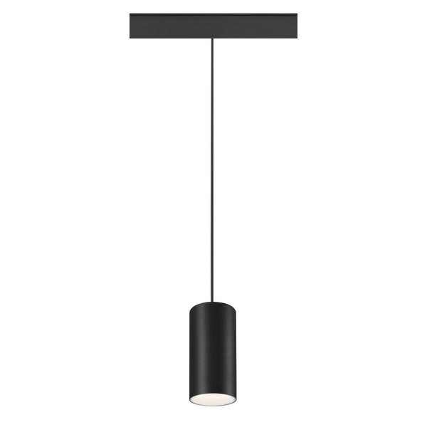 SLV NUMINOS S, 48V Pendelleuchte, Pendellänge 150cm, 4000K, 20°, DALI 2, matt schwarz / matt weiß 1006850