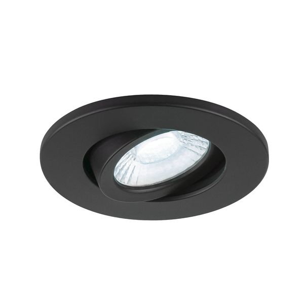 SLV 1007091 Universal Downlight Abdeckung, für Downlight schwenkbar, rund, schwarz