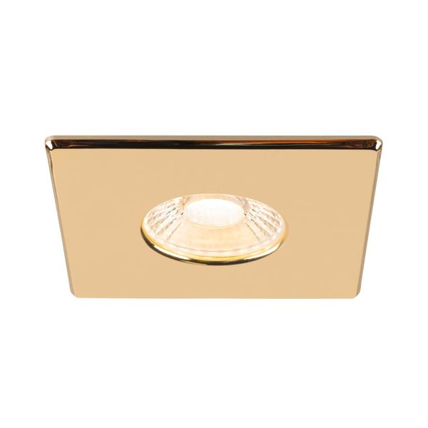 SLV 1007183 Universal Downlight Abdeckung, für Downlight IP65, eckig, gold