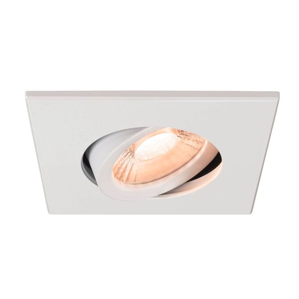 SLV 1007185 Universal Downlight Abdeckung, für Downlight schwenkbar, eckig, weiss