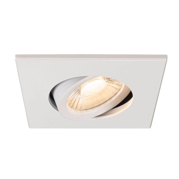 SLV 1007185 Universal Downlight Abdeckung, für Downlight schwenkbar, eckig, weiss