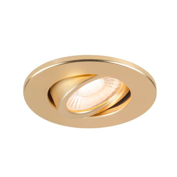 SLV 1007191 Universal Downlight Abdeckung, für Downlight IP65, rund, gold matt