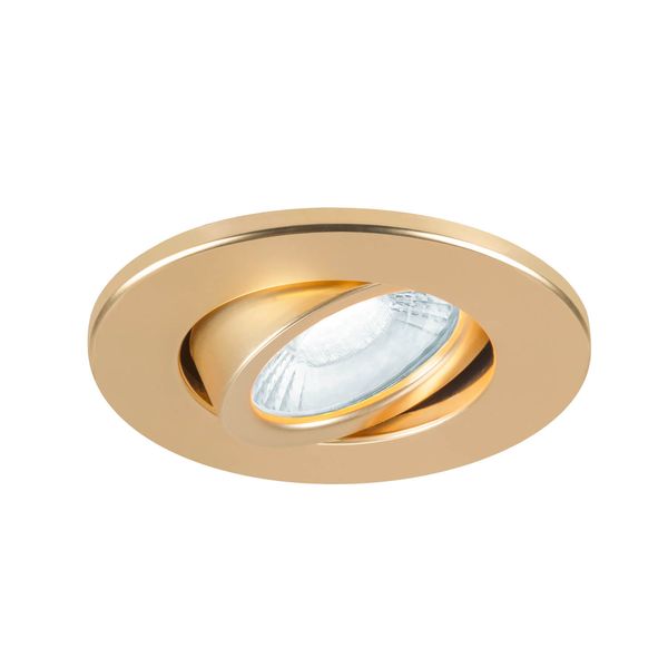 SLV 1007191 Universal Downlight Abdeckung, für Downlight IP65, rund, gold matt