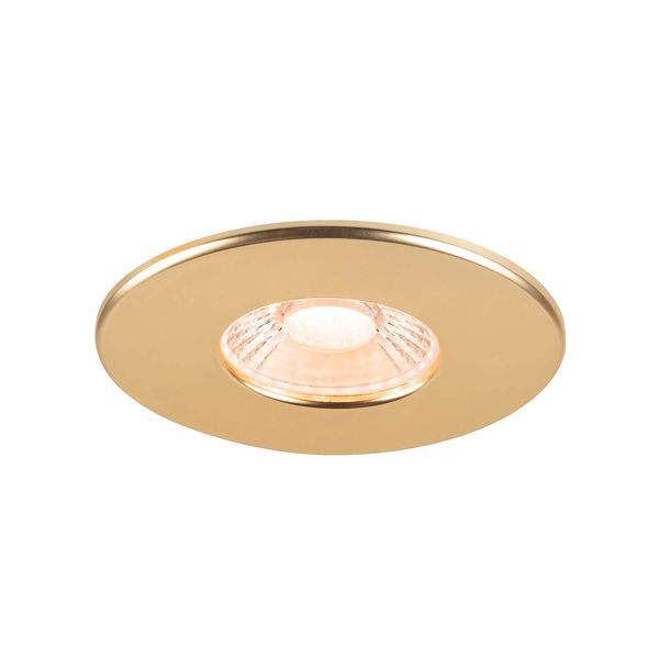 SLV 1007192 Universal Downlight Abdeckung, für Downlight IP65, eckig, gold matt
