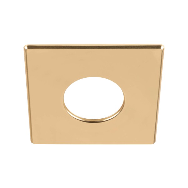 SLV 1007193 Universal Downlight Abdeckung, für Downlight IP65, eckig, gold matt