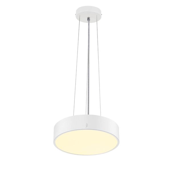 SLV 1007289 MEDO PRO 30, LED Wand-Deckenaufbauleuchte rund 3000/4000K, 10W, Phasenabschnitt, 70°, UGR<19, weiß