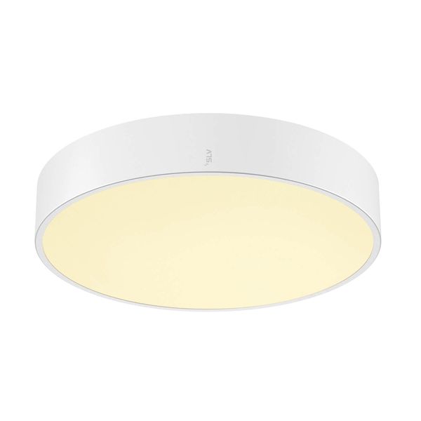 SLV 1007293 MEDO PRO 40, LED Wand-Deckenaufbauleuchte rund 3000/4000K, 19W, DALI, Touch, 80°, UGR<19, weiß