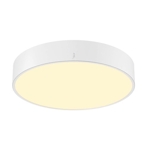 SLV 1007295 MEDO PRO 40, LED Wand-Deckenaufbauleuchte rund 3000/4000K, 19W, DALI, Touch, 110°, weiß
