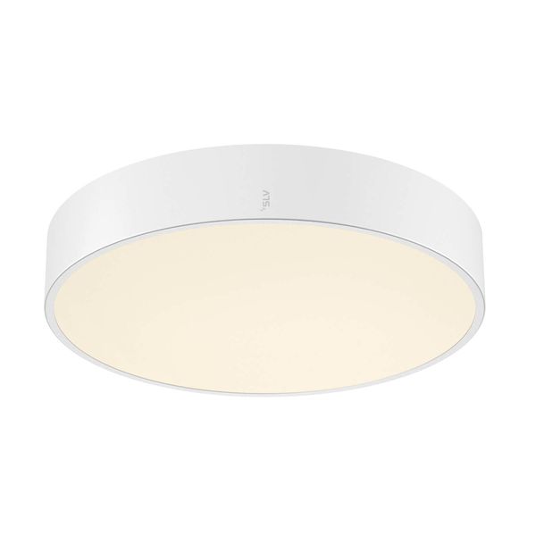 SLV 1007297 MEDO PRO 40, LED Wand-Deckenaufbauleuchte rund 3000/4000K, 19W, Phasenabschnitt, 80°, UGR<19, weiß