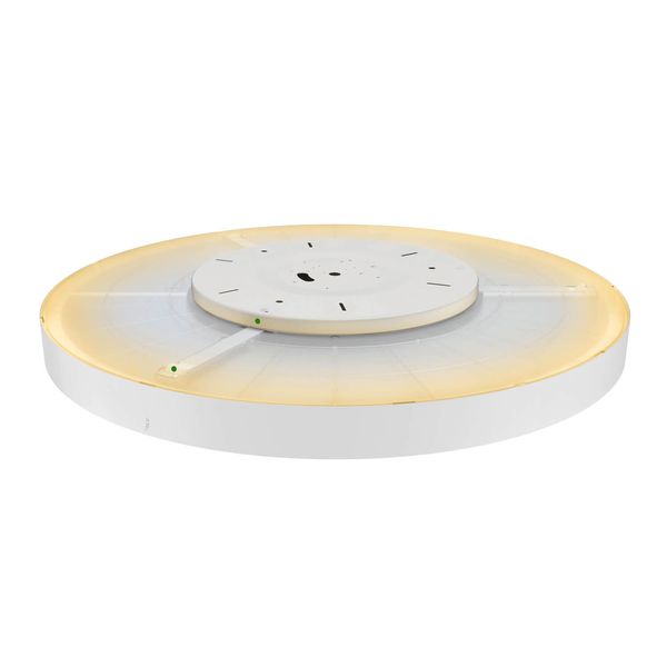 SLV 1007313 MEDO PRO 90, LED Deckenaufbauleuchte rund 3000/4000K, 74W, Phasenabschnitt, 80°, UGR<19, weiß