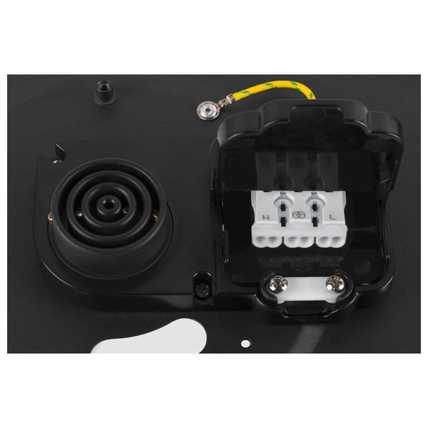 SLV 1007319 MEDO 40, LED Wand-Deckenaufbauleuchte rund 2700/3000/4000K, 20W, Phasenabschnitt, 110°, schwarz