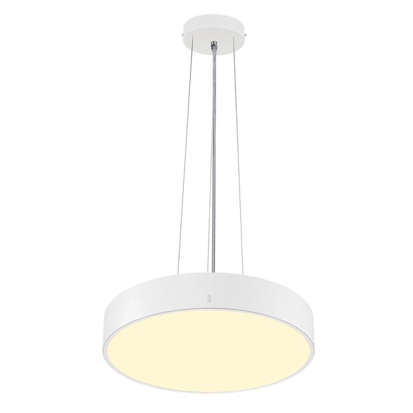 SLV 1007320 MEDO 40, LED Wand-Deckenaufbauleuchte rund 2700/3000/4000K, 20W, Phasenabschnitt, 110°, weiß