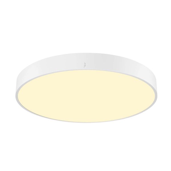 SLV 1007323 MEDO 60, LED Wand-Deckenaufbauleuchte rund 2700/3000/4000K, 39W, Phasenabschnitt, 110°, weiß