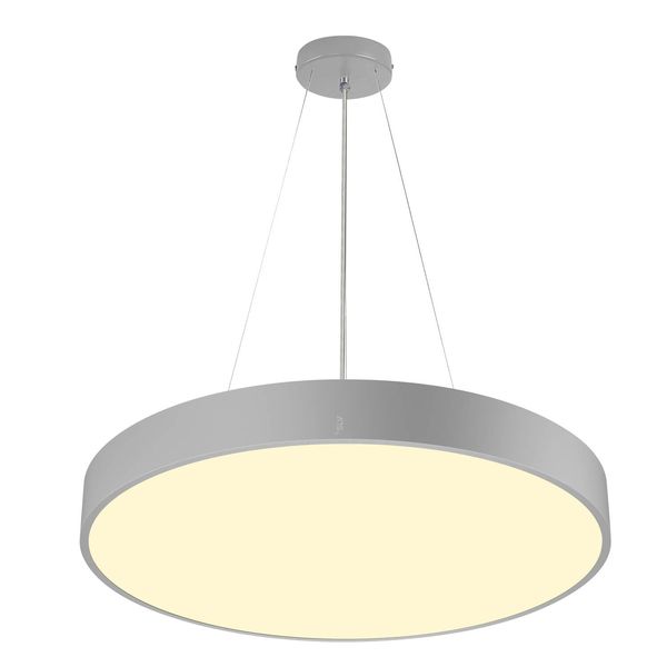 SLV 1007324 MEDO 60, LED Wand-Deckenaufbauleuchte rund 2700/3000/4000K, 39W, Phasenabschnitt, 110°, grau