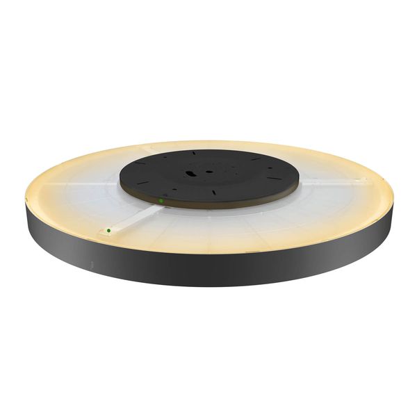 SLV 1007325 MEDO 90, LED Deckenaufbauleuchte rund 2700/3000/4000K, 79W, Phasenabschnitt, 110°, schwarz