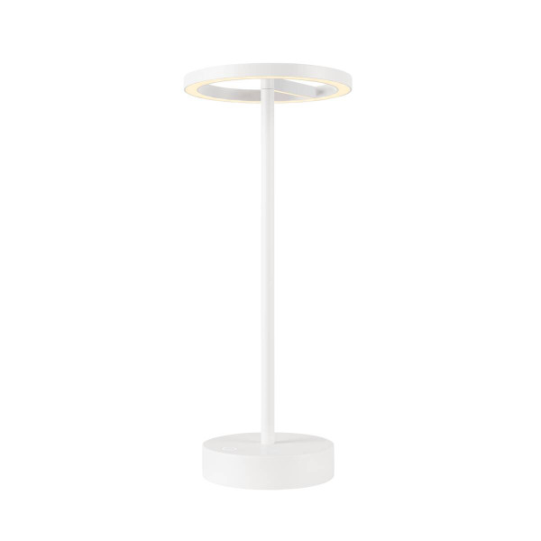 SLV 1007357 VINOLINA ONE, LED Akku-Tischleuchte IP54, 2700K, TOUCH, weiß