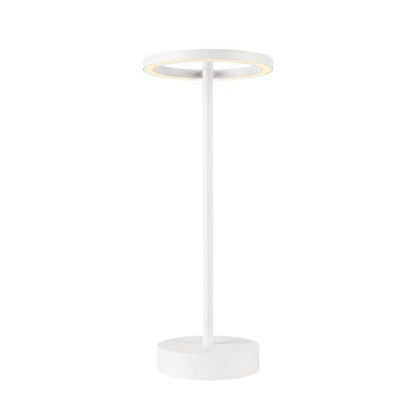 SLV 1007357 VINOLINA ONE, LED Akku-Tischleuchte IP54, 2700K, TOUCH, weiß