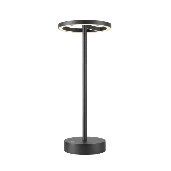 SLV 1007359 VINOLINA ONE, LED Akku-Tischleuchte IP54, 2700K, TOUCH, schwarz