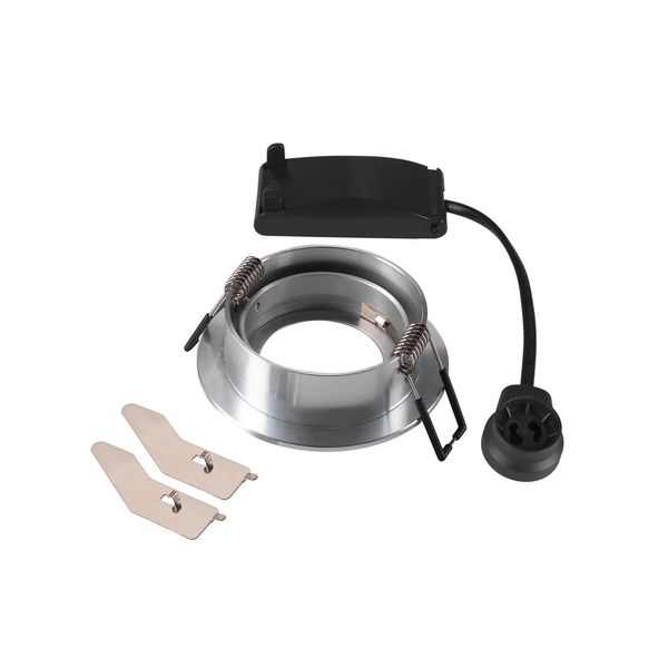 SLV 1007370 NEW TRIA 68, Deckeneinbauleuchte rund GU10, aluminium