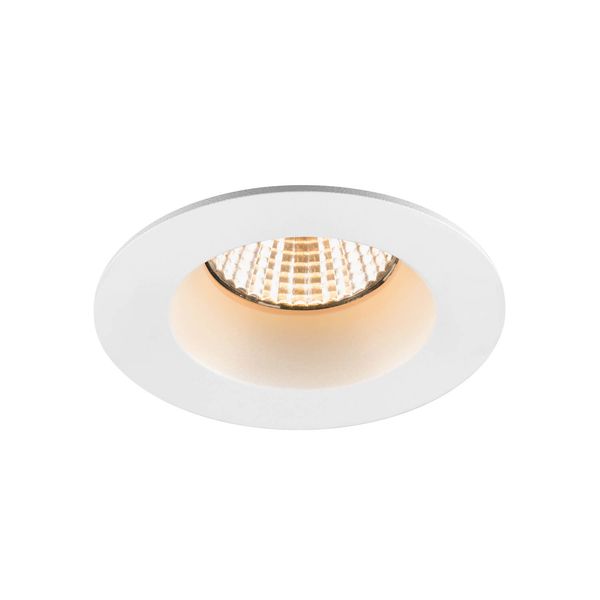 SLV 1007441 NEW TRIA UNIVERSAL 68, LED Deckeneinbauleuchte, 2500/3000/4000K, 38°, IP20/IP65 rund weiß