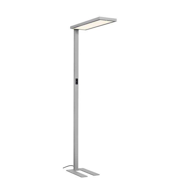 SLV 1007464 WORKLIGHT PRO, LED Stehleuchte, 100W, 4000K, Touch, grau