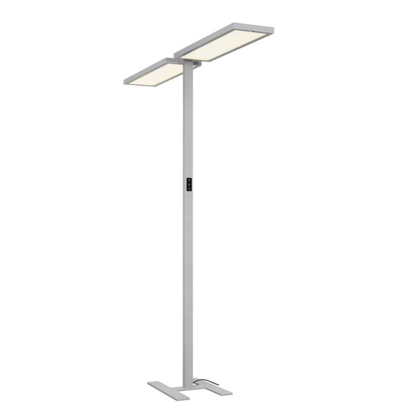 SLV 1007467 WORKLIGHT PRO, LED Stehleuchte, 150W, 4000K, Touch, grau