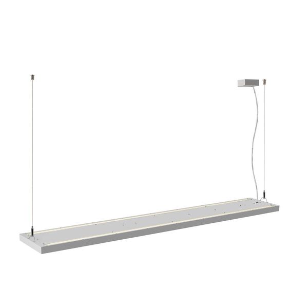 SLV 1007473 WORKLIGHT PRO 150, LED Pendelleuchte, 150cm, 4000K, DALI, Touch, grau