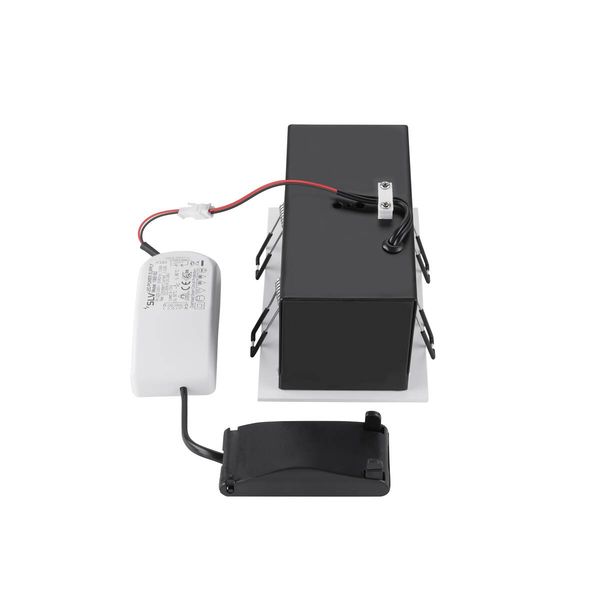 SLV 1007560 KADUX, LED Deckeneinbauleuchte, double, 3000K, 38°, quadratisch, weiß