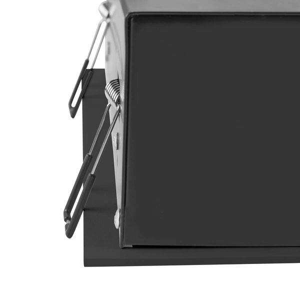 SLV 1007567 KADUX, LED Deckeneinbauleuchte, triple, 3000K, 38°, quadratisch, schwarz