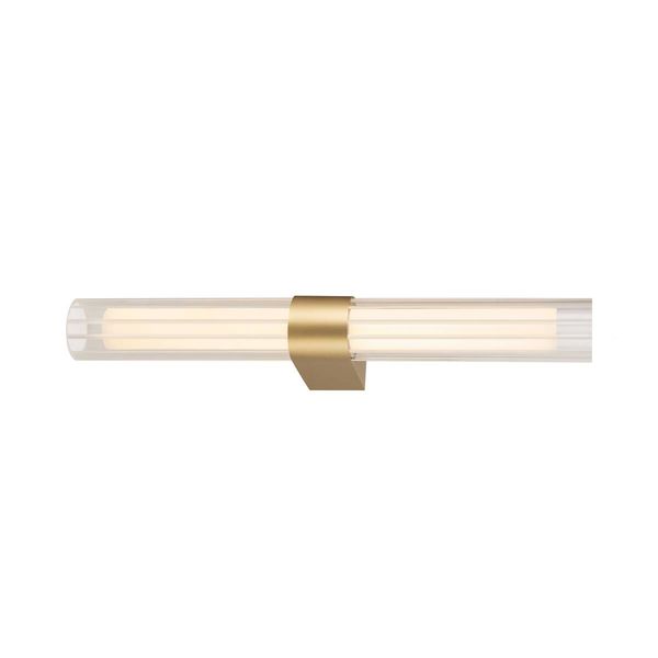 SLV 1007616 LYGANT double, LED Wandaufbauleuchte, 3000K, 11W, messing