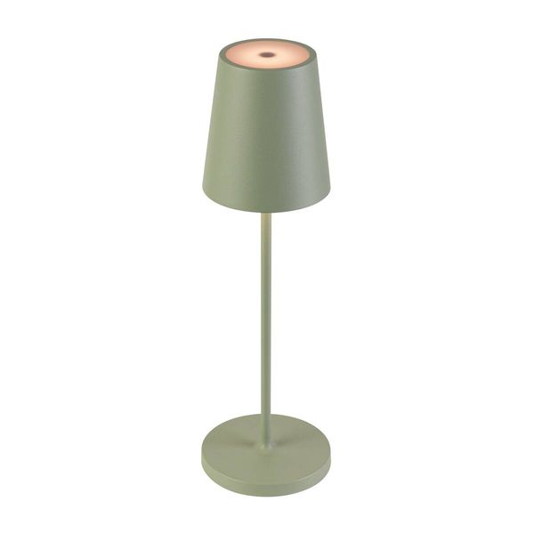 SLV 1007696 VINOLINA TWO, LED Akku-Tischleuchte IP65, 2200/2700/3000K, TOUCH, grün