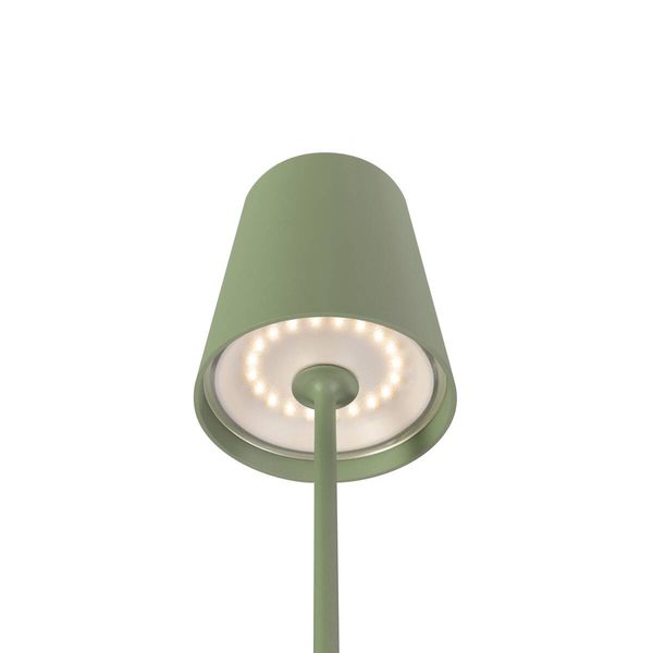 SLV 1007696 VINOLINA TWO, LED Akku-Tischleuchte IP65, 2200/2700/3000K, TOUCH, grün
